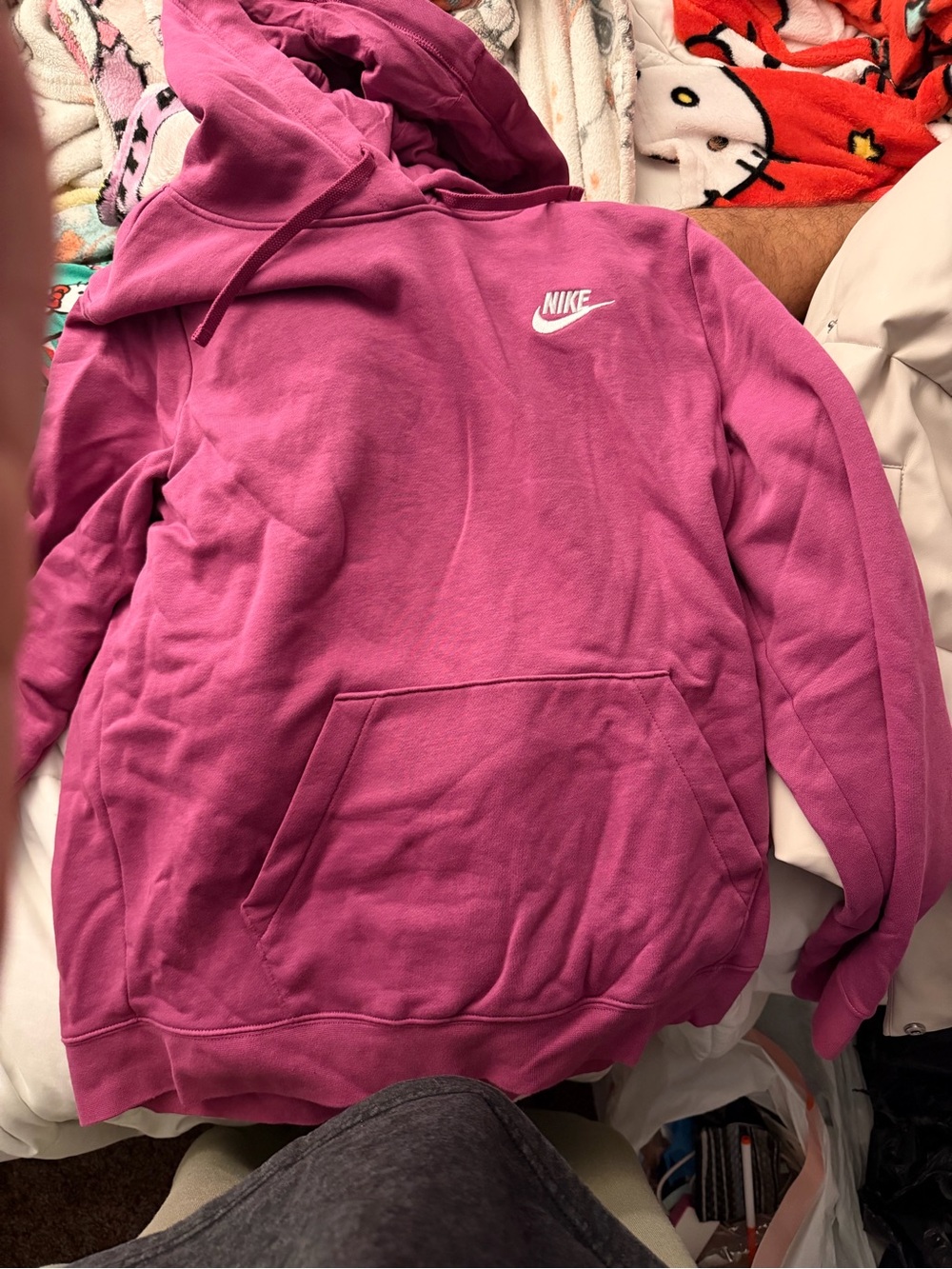 Nike Women's Magenta Pullover Hoodie